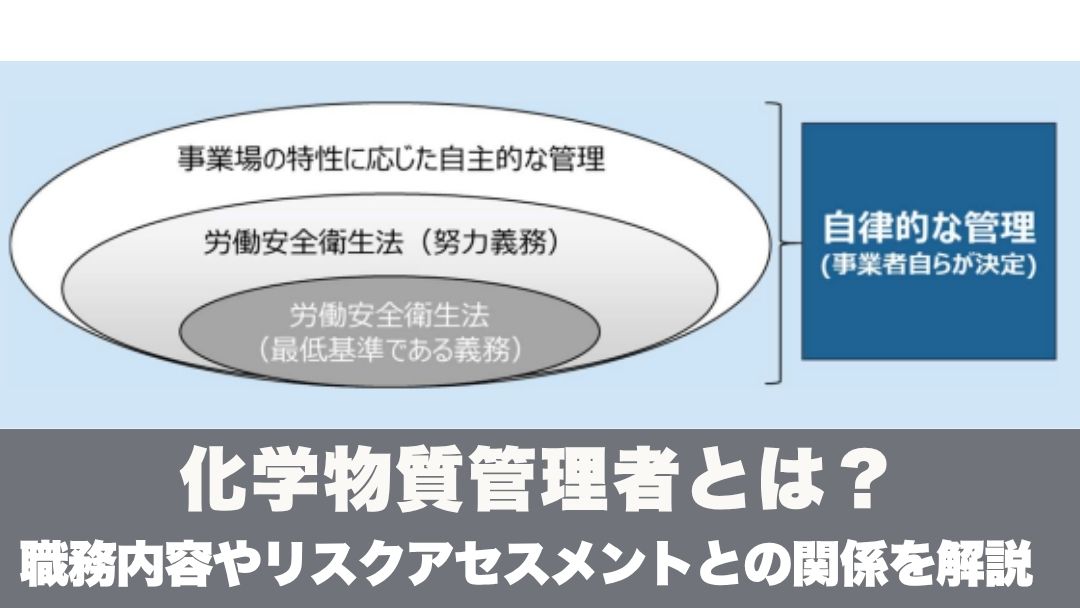 化学物質管理者とは？職務内容やリスクアセスメントとの関係を解説