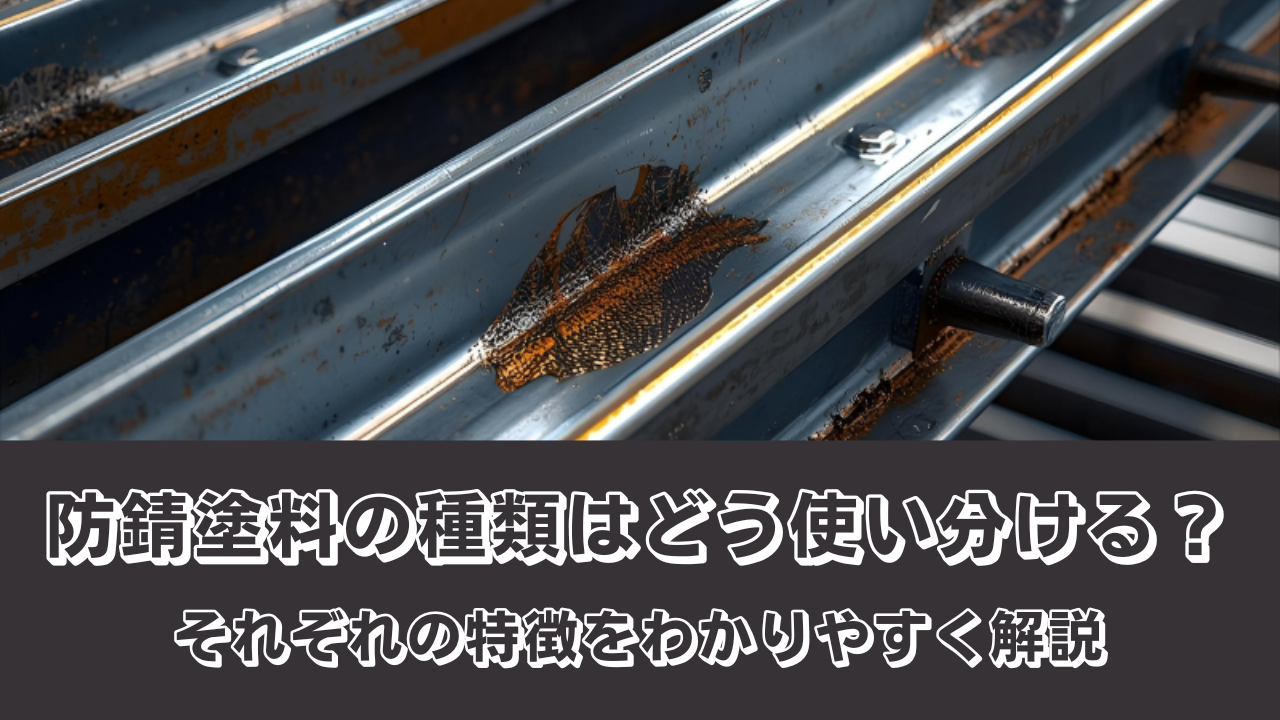 防錆塗料の種類はどう使い分ける？それぞれの特徴をわかりやすく解説